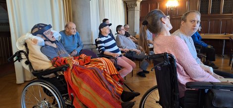 Zuhörer beim Adventsingen