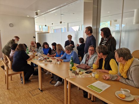 Teamwork und Austausch unter den TeilnehmerInnen
