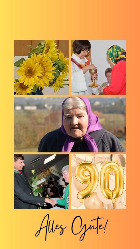 90. Geburtstag Frau Hufnagl