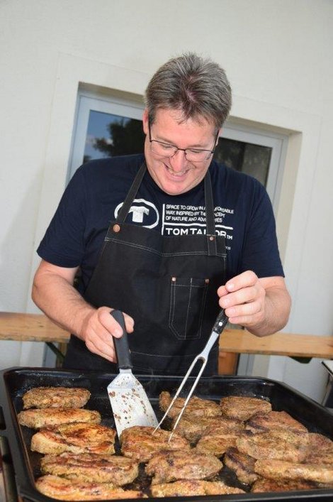 Grillkoteletts Sommerfest