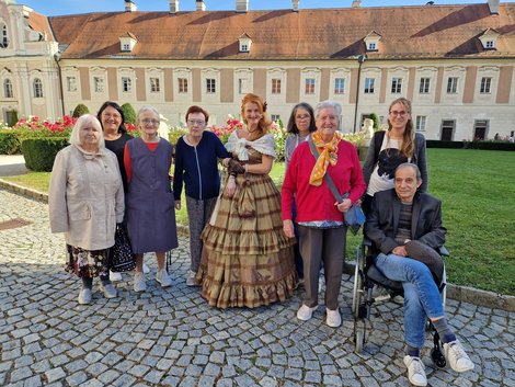 Gruppenfoto mit Katharina von Lamberg