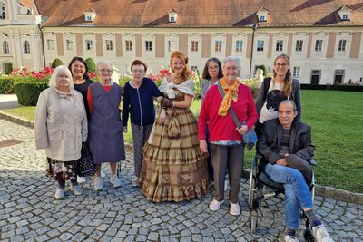 Gruppenfoto mit Katharina von Lamberg