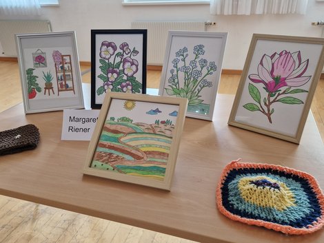 Bilder bei Ausstellung