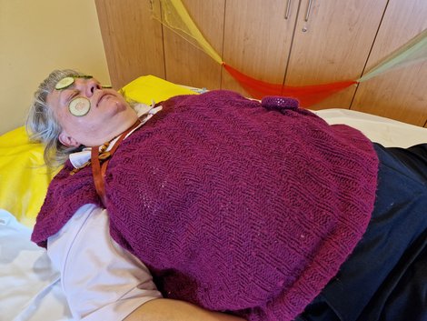 Gurkenrelaxmaske