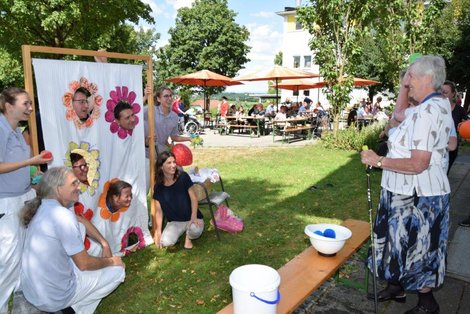 Wurfspiel Sommerfest