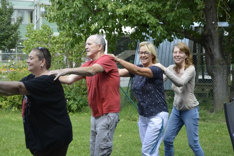 Tanz beim Mittsommerfest