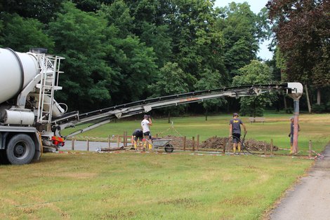 Betonmischwagen Lehrlingsprojekt