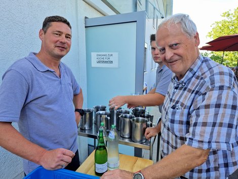 Josef Kranzer, Haustechnik und Franz Seyerlehner, Pflegedirektor a.D.