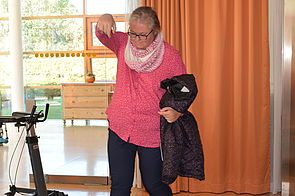 Frau beim Tanz