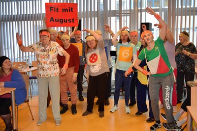 Showeinlage Sportgruppe