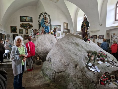 Innenbesichtigung der Kirche