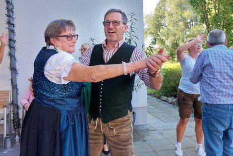 Tanz beim Oktoberfest