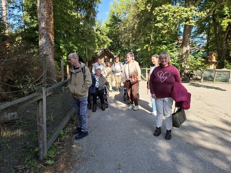 Bewohnergruppe im Tierpark Wels