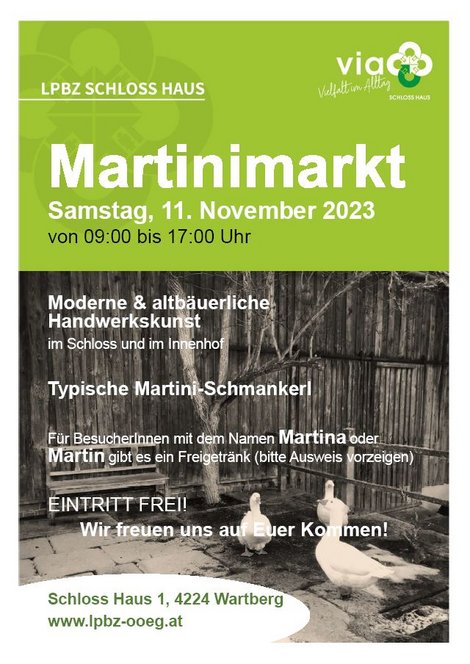 Plakat Martinimarkt