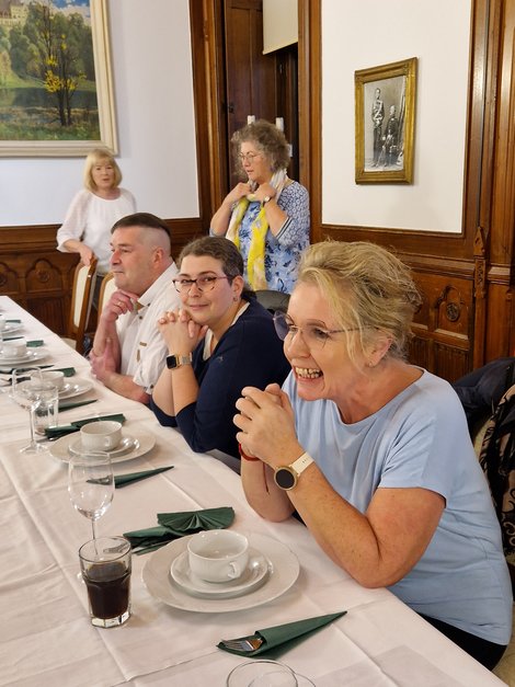 Gäste beim Danke-Fest