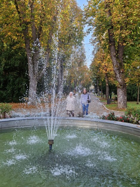 Springbrunnen im Schlosspark