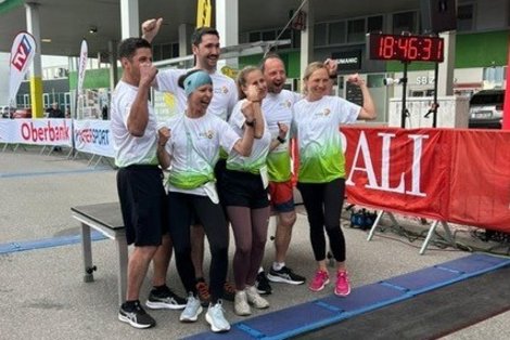 LPBZ-Mitarbeiter beim Laufevent