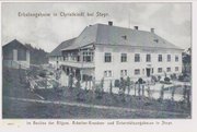 Alte Postkarte des Erholungsheims