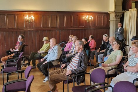 ZuhörerInnen beim Konzert