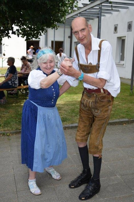 Tanz beim Sommerfest