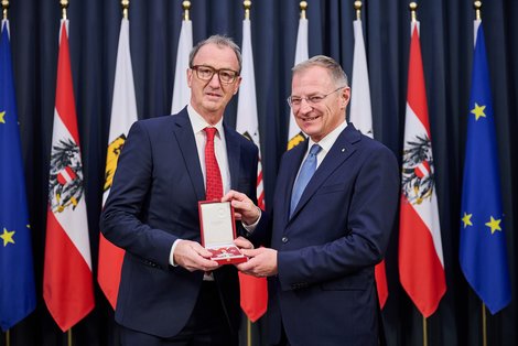 DGKP Andreas Leitner und Landeshauptmann Mag. Stelzer