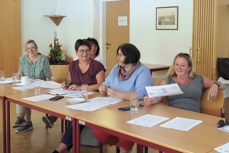 TeilnehmerInnen der Pflegegeld-Fortbildung