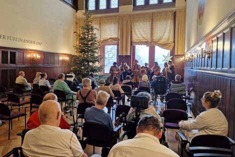 Doppelquartett Edelweiß im Festsaal LPBZ Schloss Cumberland