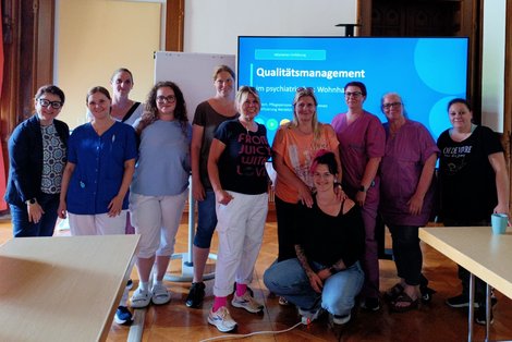 Gruppenfoto der MitarbeiterInnen 