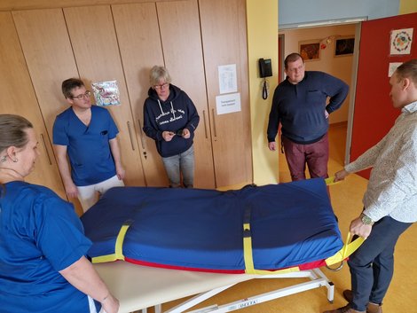 MitarbeiterInnenschulung Anti-Deku-Matratzen