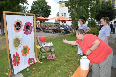 Wurfspiel Sommerfest