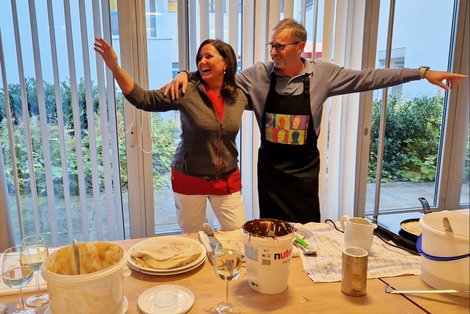 DGKP Verena König und Horst Konrad beim Tanz