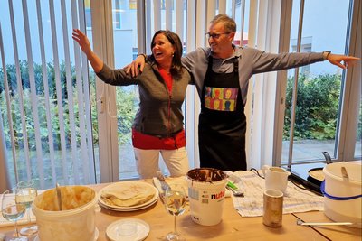 DGKP Verena König und Horst Konrad beim Tanz