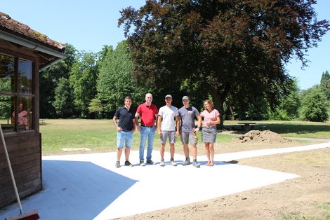 Gruppenfoto Lehrlingsprojekt